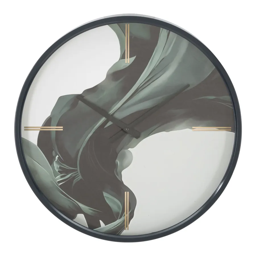 ZEGAR ŚCIENNY GREEN 50X5,5 cm